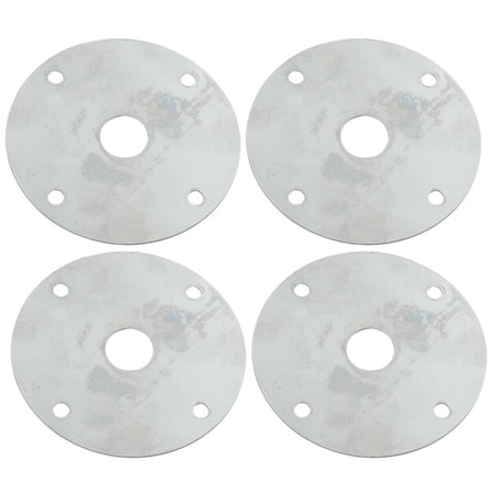 Allstar Performance Scuff Plate - Chrome, 50PK ALL18517-50